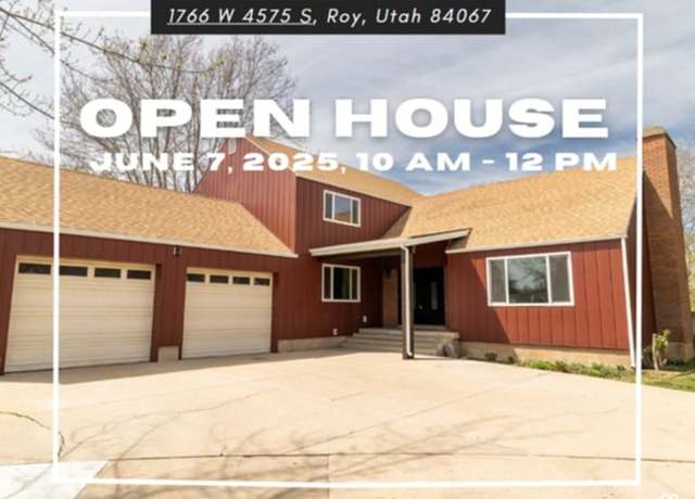 Property at 1766 W 4575 S, Roy, UT 84067, 5 beds, 3.5 baths