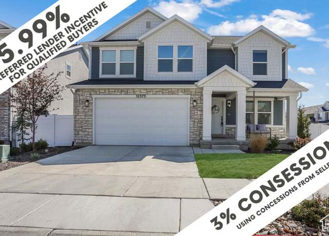 Property at 12373 S Pedroia St, Herriman, UT 84096, 3 beds, 2.5 baths