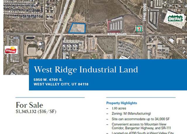 Property at 5950 W 4700 S, West Valley City, UT 84118