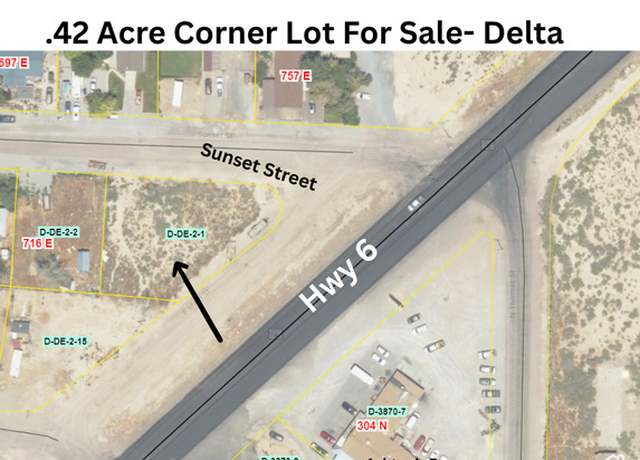 Property at 730 E Sunset St, Delta, UT 84624