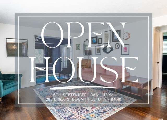 Property at 285 E 1650 S, Bountiful, UT 84010, 4 beds, 2 baths