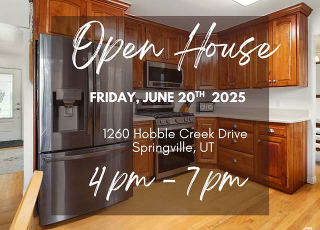 Property at 1260 Hobble Creek Dr, Springville, UT 84663, 6 beds, 4 baths