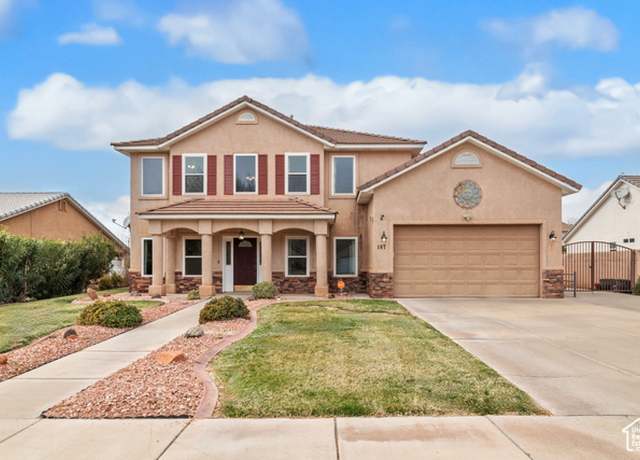 Property at 187 N Stone Mountain Dr, St. George, UT 84770, 5 beds, 3 baths