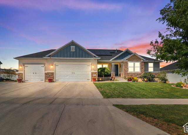 Property at 1102 W Meridian Dr, Saratoga Springs, UT 84045, 5 beds, 3.5 baths