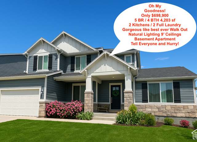 Property at 2685 E White Birch Dr, Eagle Mountain, UT 84005, 5 beds, 3.5 baths