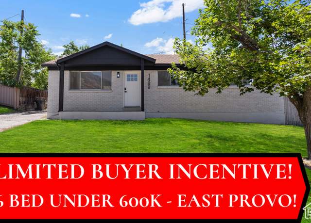 Property at 1488 E 580 S, Provo, UT 84606, 6 beds, 3 baths