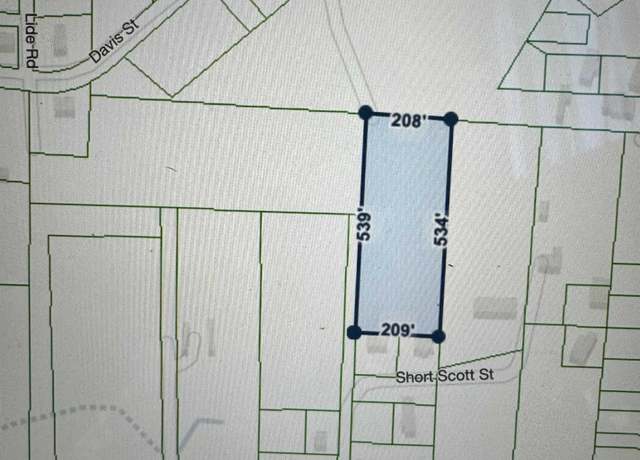 Property at 952 Short Scott St #0, Talladega, AL 35160
