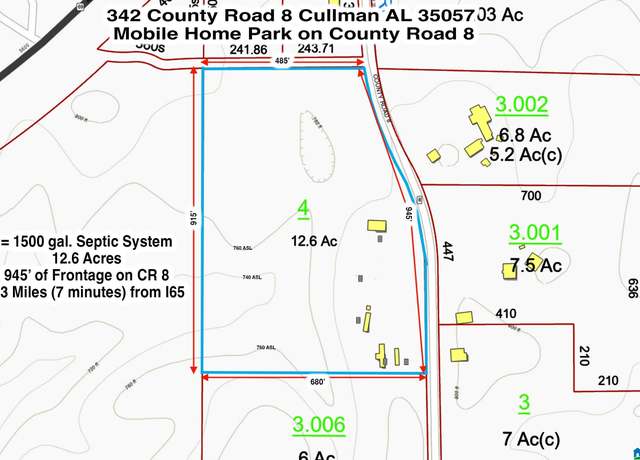 Property at 342 County Road 8 Unit None, Cullman, AL 35057