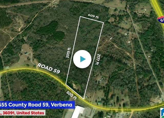 Property at 5555 County Road 59 #0, Verbena, AL 36091