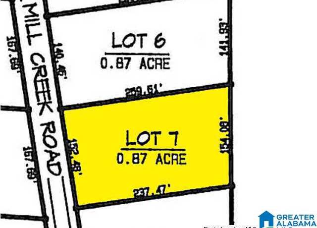Property at Lot 7 Mill Creek Rd #7, Nauvoo, AL 35578
