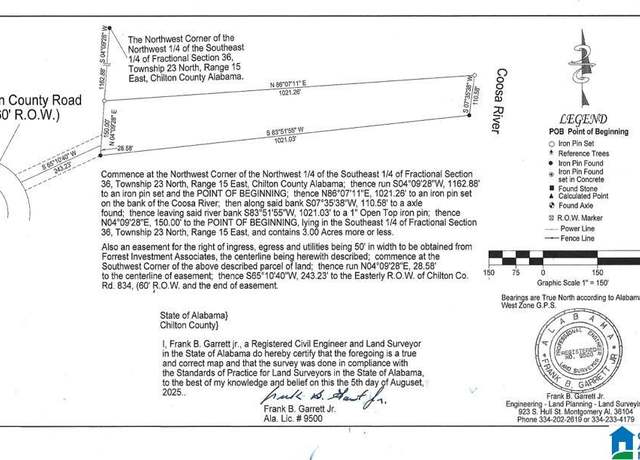 Property at 0 County Road 834 Unit 3 acre, Clanton, AL 35046