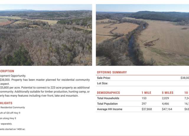 Property at 0 Evans Bridge Rd #1, Heflin, AL 36264