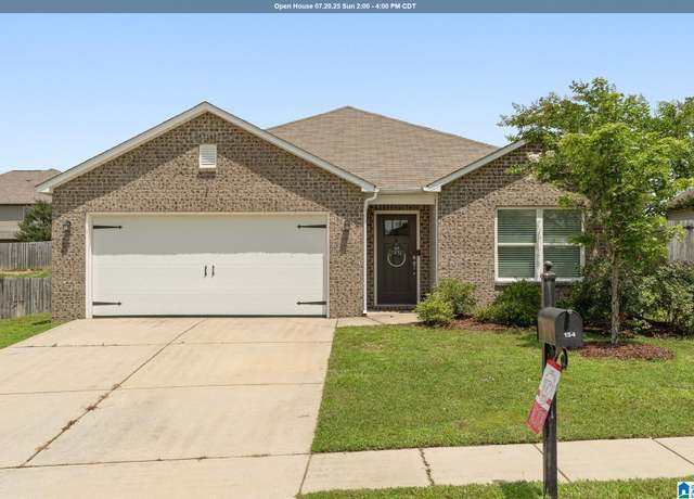 Property at 154 Ashby St, Calera, AL 35040, 4 beds, 2 baths