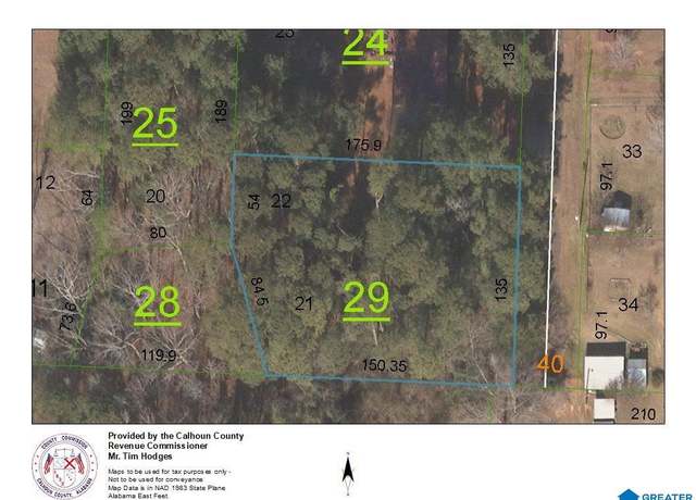 Property at 0 Dink Moore Dr Lot 21 & part Lot 22, Piedmont, AL 36272