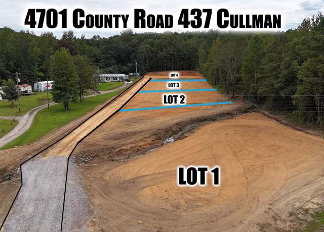 Property at 4701 County Road 437 Lot 1-4, Cullman, AL 35057