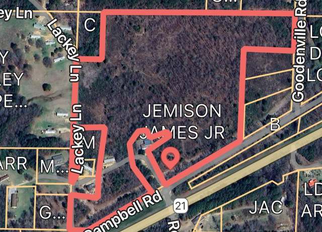 Property at 0 Campbell Rd Unit Metes & Bounds, Munford, AL 36268
