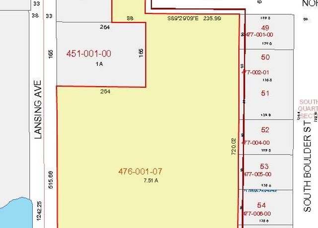 Property at Lansing Ave, Jackson, MI 49201