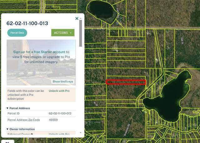 Property at Greenly Rd, Bitely, MI 49309