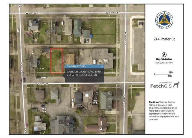 Property at 214 W Porter St, Albion, MI 49224