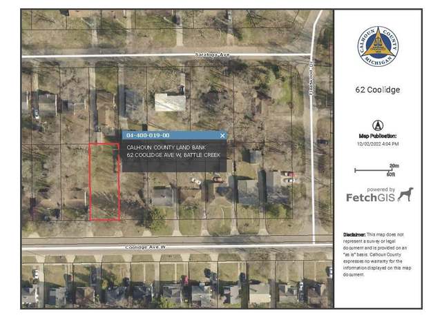 Property at 62 W Coolidge Ave, Battle Creek, MI 49037