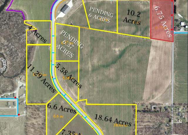 Property at Hov Aire Dr Unit 6.75 Acres, Three Rivers, MI 49093