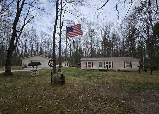 Property at 3189 S Cedar Rd, Chase, MI 49623, 3 beds, 2 baths
