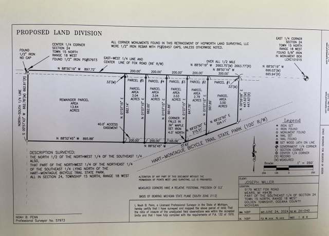 Property at 4983 Fox, Mears, MI 49436
