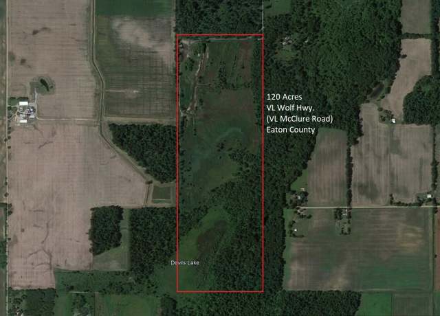 Property at VL Mcclure Rd - Wolf Hwy, Eaton Rapids, MI 48827
