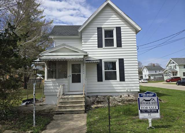 Property at 1200 Sheldon St, Jackson, MI 49203, 3 beds, 2 baths
