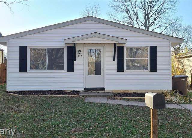 Property at 157 W Beverly Ave, Pontiac, MI 48340, 3 beds, 1 bath