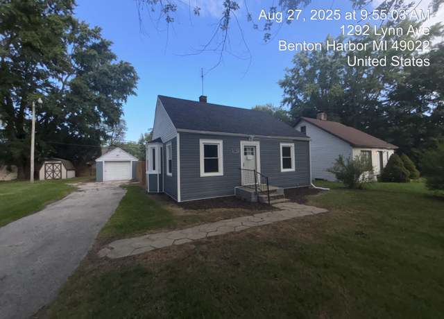 Property at 1292 Lynn Ave, Benton Harbor, MI 49022, 2 beds, 1 bath