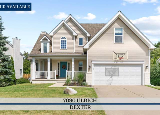 Property at 7090 Ulrich St, Dexter, MI 48130, 5 beds, 3.5 baths