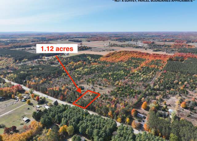 Property at V/L 1.12A Clark Rd, Kingsley, MI 49649