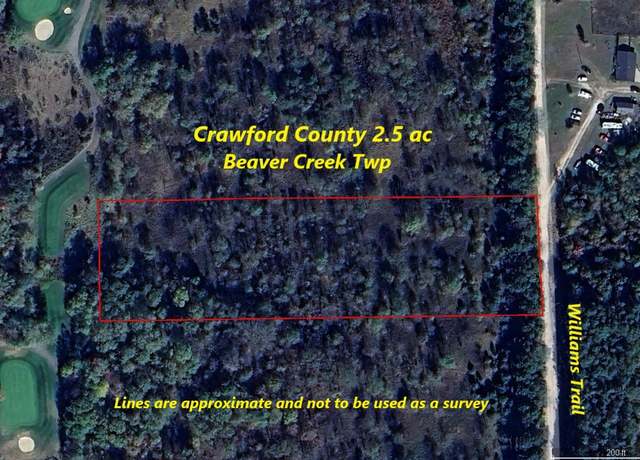 Property at 0VL Williams Trl, Grayling, MI 49738