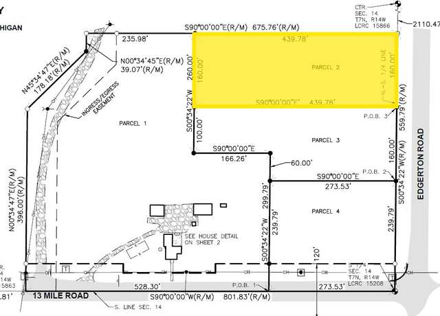 Property at Parcel 2 Edgerton Rd, Rockford, MI 49341