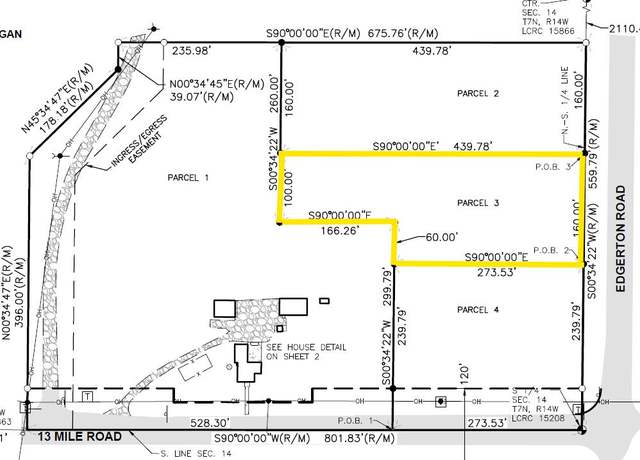 Property at Parcel 3 Edgerton Rd, Rockford, MI 49341