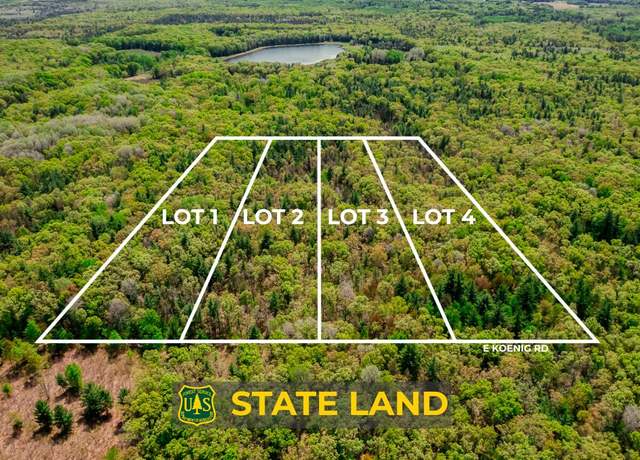 Property at Lot 4 E Koenig Rd, Free Soil, MI 49411