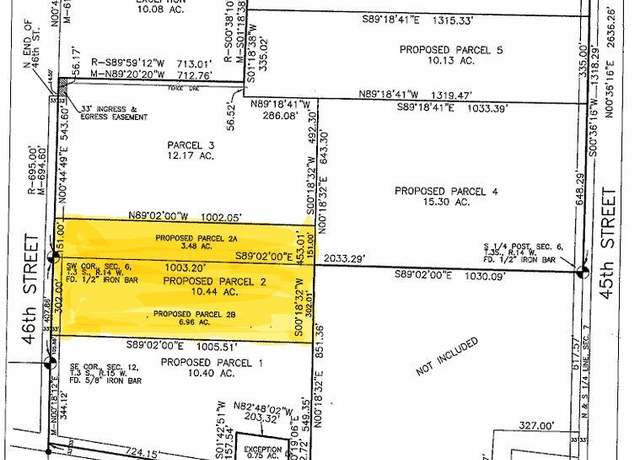 Property at Parcel 2 45th & 46th, Paw Paw, MI 49079