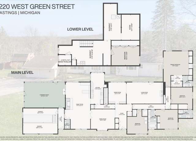 Property at 1220 W Green St, Hastings, MI 49058, 4 beds, 3.5 baths