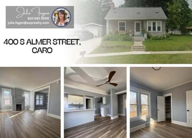 Property at 400 S Almer St, Caro, MI 48723, 3 beds, 1 bath