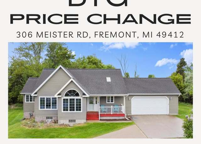 Property at 306 Meister Rd, Fremont, MI 49412, 3 beds, 2.5 baths