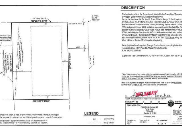 Property at Lot Jack Wilson Dr, Saugatuck, MI 49453