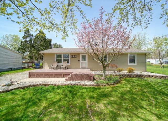 Property at 186 Harris Dr, Cement City, MI 49233, 3 beds, 1 bath