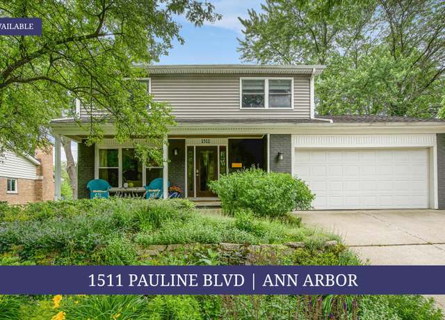 Property at 1511 Pauline Blvd, Ann Arbor, MI 48103, 4 beds, 3.5 baths