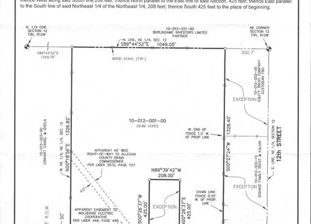 Property at 1227 133rd Ave, Hopkins, MI 49328