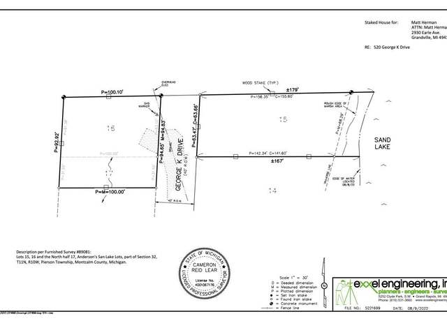 Property at 250 George K Dr, Sand Lake, MI 49343