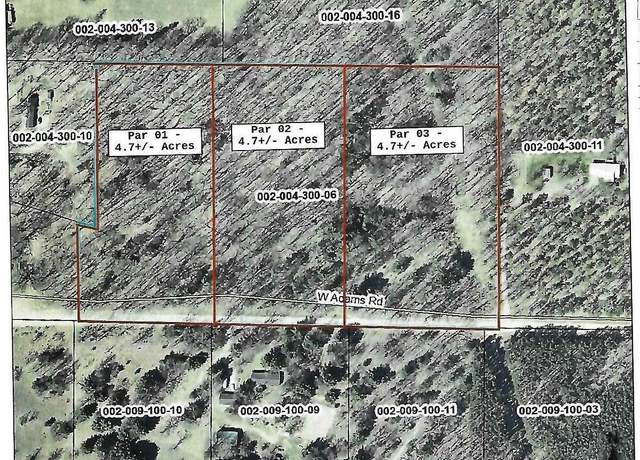Property at Par #01 W Adams Rd, Pentwater, MI 49449