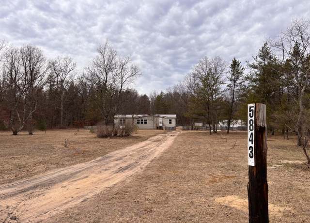 Property at 5843 S Jasper Dr, Idlewild, MI 49642, 3 beds, 2 baths