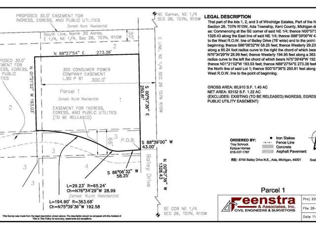 Property at 8761 Bailey Dr NE, Ada, MI 49301