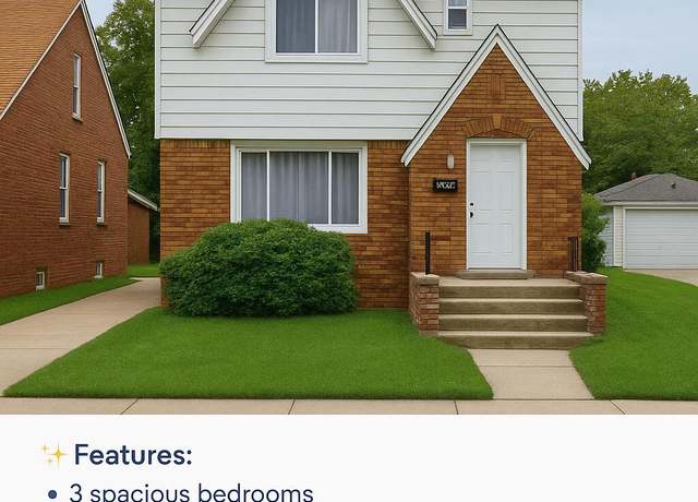 Property at 8066 Marlowe St, Detroit, MI 48228, 3 beds, 2 baths